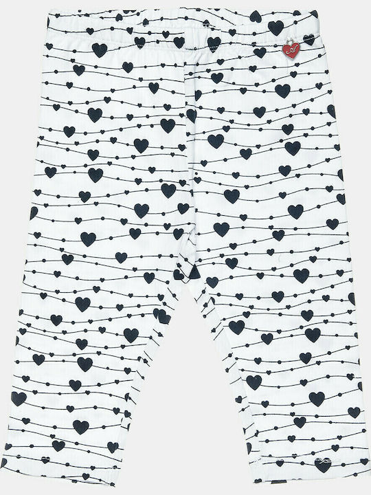 Kinder Leggings Lang Weiß