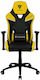 Thunder X3 TC5 Scaun Gaming Din piele ecologică cu Brațe Reglabile Bumblebee Yellow
