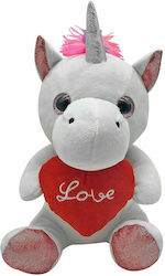 ToyMarkt Unicorn Unicorn with Heart Love 20 cm.