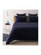 Tommy Hilfiger Bettbezug Baumwollsatin Übergröße 240x220 Arthur Navy / White
