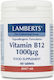 Lamberts Hypoallergenic Formulation Vitamin B12 Vitamină pentru Energie & Imunitate 1000mg 1000mcg 60 file