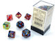 Chessex Dungeons & Dragons Nebula Dice Luminary Primary/Blue Polyhedral