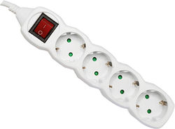 Com Power Strip 4 Sockets with 5m Cable