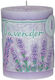 Inart Aromatic Candle with Lavender Scent 7x9cm