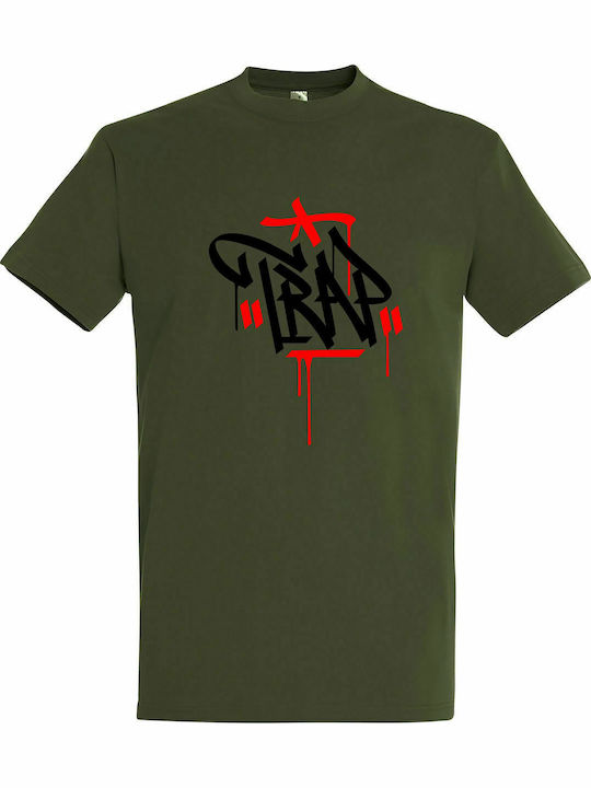 T-shirt Unisex " Trap Music ", Army