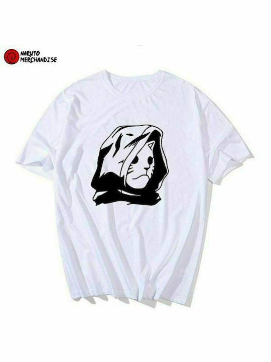 Anbu Naruto Blouse short-sleeved white.