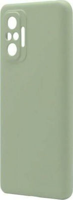 iNOS Liquid L-Cover Coperta din spate Silicon Oil Green (Redmi Note 10 Pro)