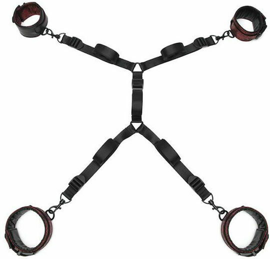 Fifty Shades of Grey Sweet Anticipation Under Mattress Restraint Set Σετ για Δέσιμο στο Κρεβάτι σε Γκρι Χρώμα