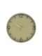 Click Wanduhr Kunststoff Gold Ø30cm