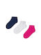 Mayoral Girls 3 Pack Ankle Socks Multicolour