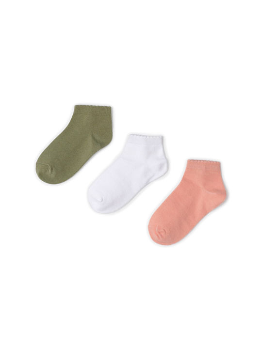 Mayoral Girls 3 Pack Ankle Socks Multicolour