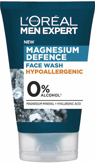 L'Oreal Paris Men Expert Magnesium Defence Lotion Cleansing Face 100ml