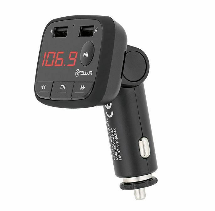 Tellur FM Transmitter FMTB1 με Bluetooth / USB TLL622001 Skroutz.gr