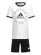 Adidas Kids Set with Shorts Summer 2pcs White