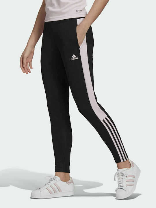 Adidas Football Tiro Essential Παντελόνι Γυναικείας Φόρμας με Λάστιχο Μαύρο