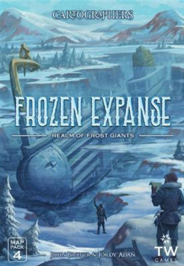 Разширение на играта Cartographers Map – Realm Frost Giants за 1+ играчи 10+ години (EN) Thunderworks Games