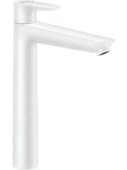 Hansgrohe Talis E Mixing Tall Sink Faucet White