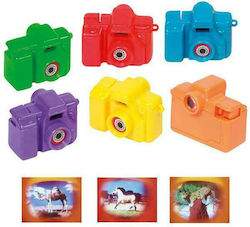 Goki Interaktives Spielzeug Mini View Master Fotokamera