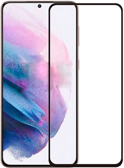 5D Full Glue Full Face Tempered Glass Μαύρο (Galaxy S21 FE 5G)