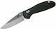 Benchmade Griptilian Mini Pocket Knife Black with Blade made of Steel in Sheath