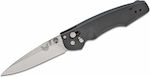 Benchmade Emissary Pocket Knife Black with Blade made of Stainless Steel in Sheath