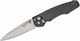 Benchmade Emissary Pocket Knife Black with Blade made of Stainless Steel in Sheath