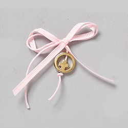 Bellissimo Taufe Anhänger Peuto Rosa 50 Stück M...