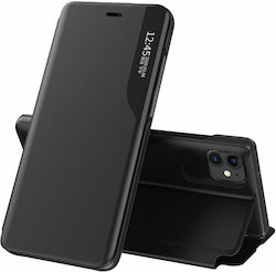 Hurtel Eco Leather View Черен (iPhone 13 Pro Max) Hurtel Eco Leather View Черен (iPhone 13 Pro Max)