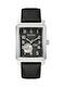 Bulova Sutton Automatic Watch with Leather Strap Black