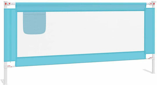 vidaXL Foldable Bed Rails made of Fabric in Blue Color 200x25x95εκ. 1pcs