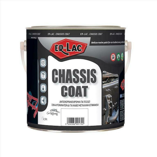 ER-LAC Chassis Coat Grundierung Weiß Geeignet für Metall 2.5Es