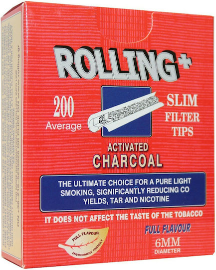 Rolling Slim Ενεργού Άνθρακα 200 Φιλτράκια