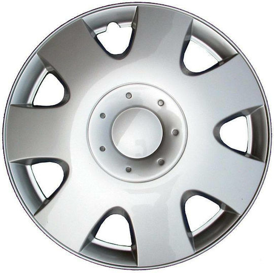 Auto Gs Set Capace De Roți Auto KT-994 4 Bucăți 16" Argintii
