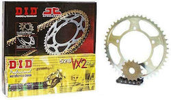 DID Chain & Sprocket Kit (16-47-520VXGB) for Aprilia Pegaso 650 1998-2004 / BMW F650 ST 1996-2000