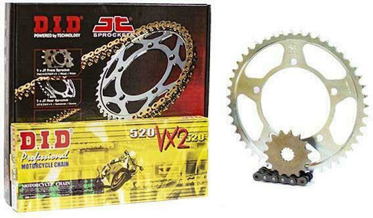 DID Kit lanț și pinion (15-44-520) pentru Aprilia Pegaso 650 Strada 2005-2009