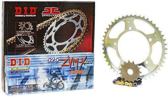 DID Kit lanț și pinion (17-41-525) pentru Suzuki DL 1000 V-STROM 2002-2010