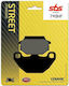 SBS Motorcycle Brake Pads Front-Rear FA305 for Sym Joyride 200