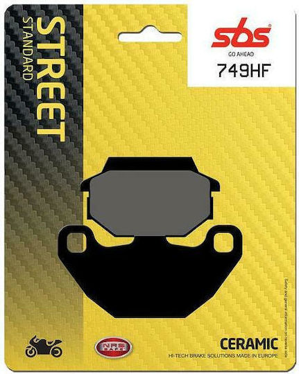 SBS Motorcycle Brake Pads Front-Rear FA305 for Sym Joyride 200