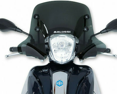 Malossi Motorcycle Windshield & Windscreen Tinted Visor for Piaggio Medley 125 / Medley 150 4517448