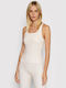 Guess Women's Athletic Blouse Sleeveless Beige