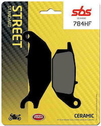 SBS Τακάκια Μοτοσυκλέτας Πίσω Honda CBR 125R 04'-10' / XLV 125 Varadero 01'-12' για Yamaha Tricity 125