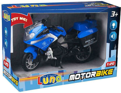 Luna Police City Motocicletă 1:20 pentru 3++ Ani 000621993