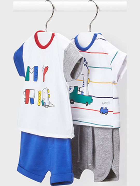 Kids' Set with Shorts Summer 4pcs Multicolour