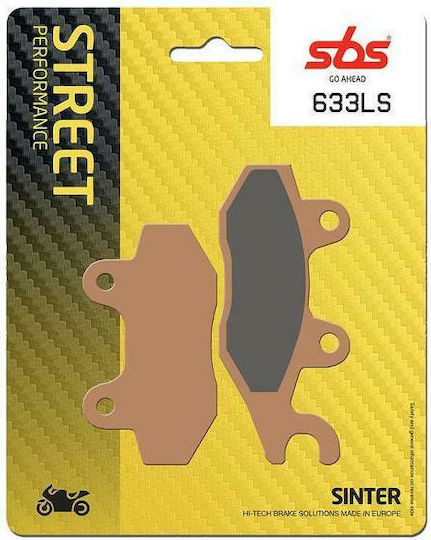 SBS Plăcuțe De Frână Pentru Motociclete Partea Din Spate Triumf Tigru 1050 07'-14' Kawasaki EX 300 Ninja 13' Z300 15'-16' Pentru Kawasaki EX 300 Ninja 300 Z300 Triumf Tigru 1050