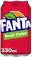 Fanta Αναψυκτικό Fruit Twist με Ανθρακικό 330ml