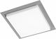 Ondaluce Outdoor Ceiling Flush Mount in Silver Color PT.TABLET/SILVER