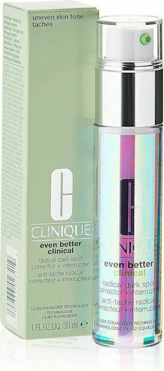 Clinique Even Better Clinical Radical Dark Spot Corrector & Interrupter 24ωρη Κρέμα Προσώπου κατά των Ατελειών με Ρύζι 30ml