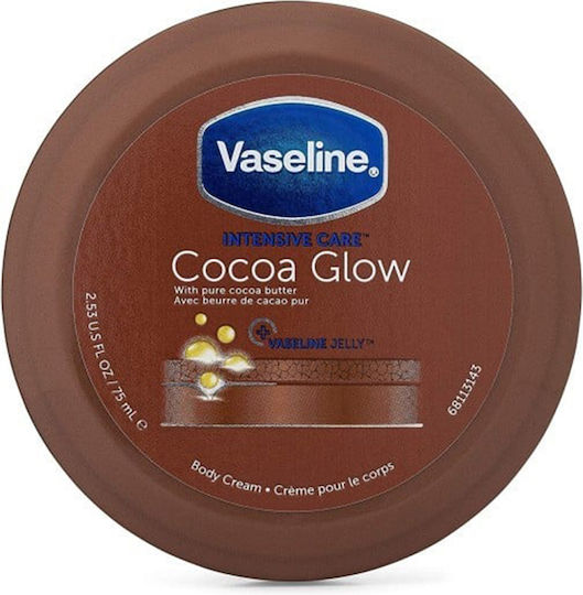Vaseline Intensive Care Cocoa Glow Moisturizing Balm Body for Dry Skin 75ml
