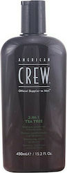 American Crew Tea Tree Shampoos Hydration for All Hair Types 450ml American Crew Tea Tree Shampoos Hydration for All Hair Types 450ml