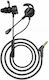 White Shark Blackbird In Ear Gaming Headset με σύνδεση 3.5mm